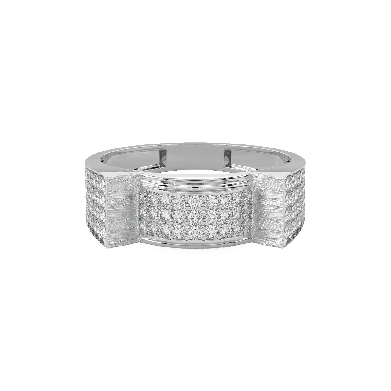 Carl Round Diamond Ring For Men